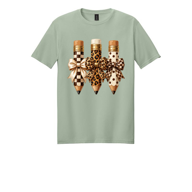 Pencils. Tshirt.