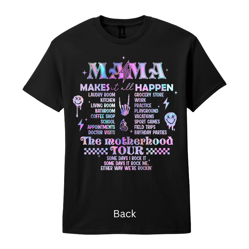 Mama with pocket and back. DTF Transfer.