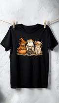 Highland cow trio. Tshirt.