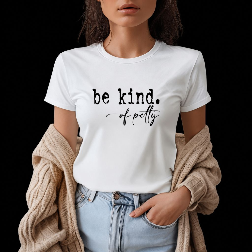 Be kind. Of petty. DTF Transfer.