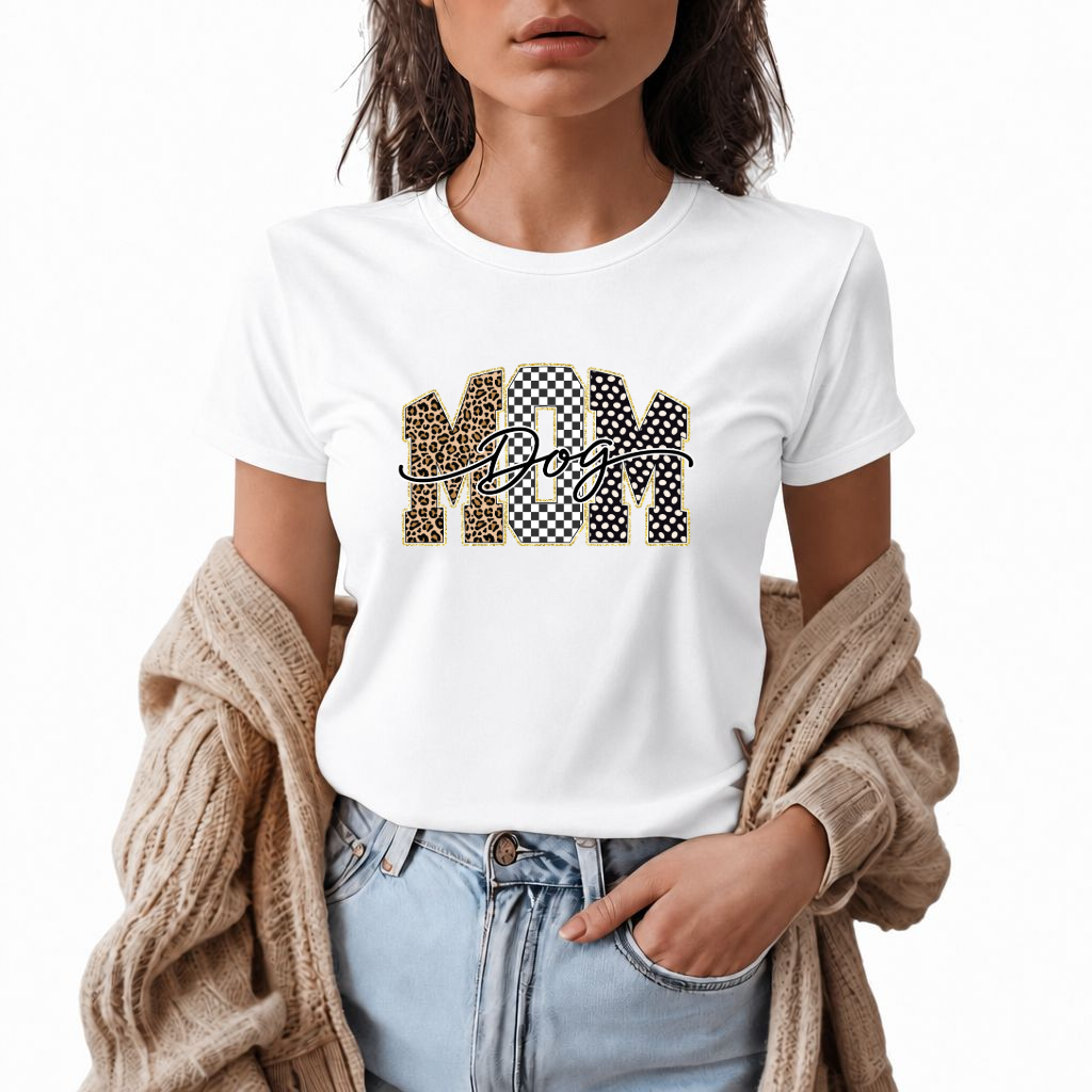 Dog mom. DTF Transfer.